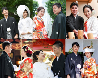 神社結婚式jpで挙式した様々な人々