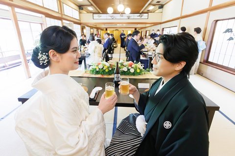 日本伝統的な結婚式